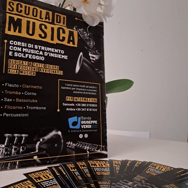 Riapertura della Scuola di Musica della Banda "G. Verdi": iscriviti anche tu!